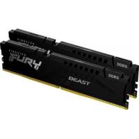 DDR5RAM 2x 16GB DDR5-5600 Kingston FURY Beast DIMM on-die ECC, CL36-38-38 Kit DDR5RAM 2x 16GB DDR5-5600 Kingston FURY Beast DIMM on-die ECC, CL36-38-38 Kit