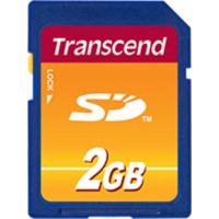 2GB Transcend SD Speicherkarte 
