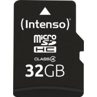 32GB Intenso Kit Class4 microSDHC
