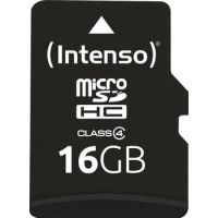 16GB Intenso Kit Class4 microSDHC