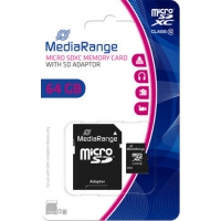 64GB MediaRange Kit Class10 microSDXC