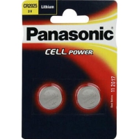 Panasonic Lithium 3V  CR 2025 Knopfzelle