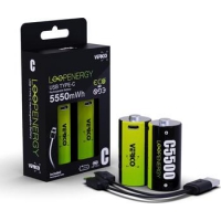 2er Verico LoopEnergy USB-C Baby C-Akku 2er Verico LoopEnergy USB-C Baby C-Akku