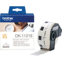 Brother DK-11218 Runde Etiketten 