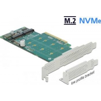 PCI Express x8 Karte 2x NVMe M.2