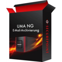 Revisionssichere E-Mail-Archivierung mit UMA as a Service monatlicher Mietpreis für ein Postfach + 350GB Speicherplatz