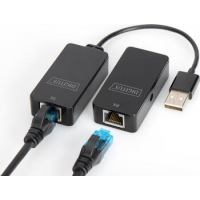 Digitus USB 2.0 Extender, 2x 100Base-TX,