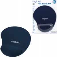 LogiLink Mauspad blau mit Silikon