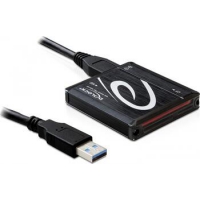 DeLock USB 3.0 Card Reader All in 1 schwarz 