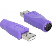 DeLock Adapter USB A Stecker > PS/2 Buchse 