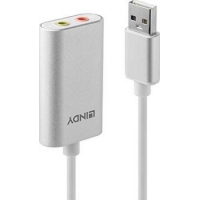 Lindy USB-Audio-Adapter, USB (Typ