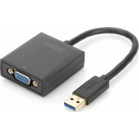 Digitus USB-A 3.0 auf VGA Adapter schwarz 