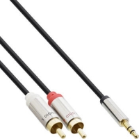 1m Slim Audio-Kabel Klinke 3,5mm