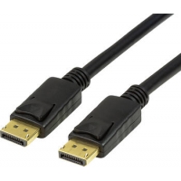 3m LogiLink DisplayPort-Kabel, schwarz 