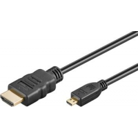 1m High Speed Micro 1.4 HDMI-Kabel,