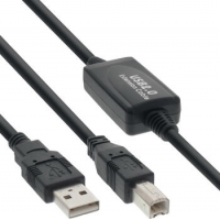 10m USB 2.0-Kabel aktiv mit Signalverstärkung