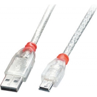 3m USB Mini-Kabel Stecker A an