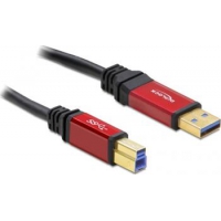5m USB 3.0-Kabel TypA auf TypB DeLock 