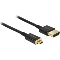 2m DeLOCK HDMI-A/HDMI Micro-D HDMI-Kabel