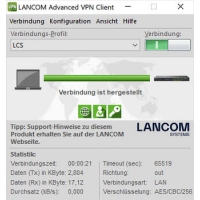 Lancom Advanced VPN Client Windows 1 Lizenz/ Benutzer ESD Lizenz kommt per Mail Lancom Advanced VPN Client Windows 1 Lizenz/ Benutzer ESD Lizenz kommt per Mail