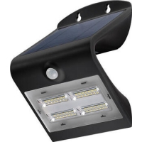LED-Solar-Wandleuchte mit Bewegungsmelder,