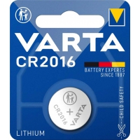 Varta Lithium-Knopfzelle CR2016,