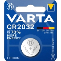 Varta Lithium-Knopfzelle CR2032,