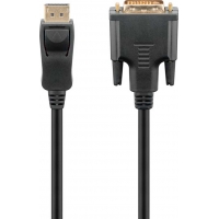 1m DisplayPort-Kabel 1.2 > DVI-D