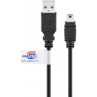 1,8m USB 2.0-Kabel TypA auf TypB